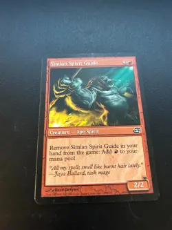1x Simian Spirit Guide MP Planar Chaos PLC Magic MTG - Image 1