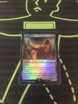 MTG Magic The Gathering Feral Ghoul Foil Fallout Commander - Image 1