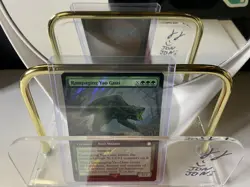 MTG Rampaging Yao Guai Extended Art Fallout PIP 929 Surge Foil NM Rare - Image 1