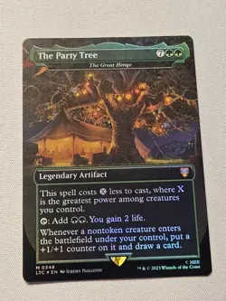 The Party Tree - The Great Henge LOTR- LP Foil -MTG Magic the Gathering - Image 1