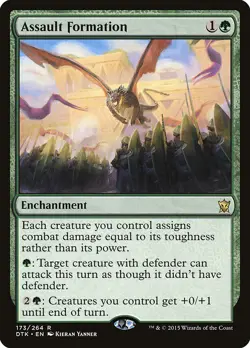 MTG Assault Formation ** Dragons of Tarkir ** English (NM) - Image 1