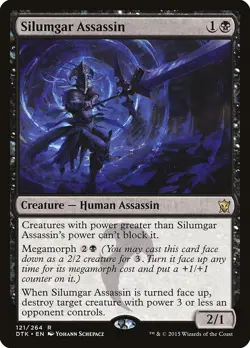 MTG Silumgar Assassin ** Dragons of Tarkir ** English (NM) - Image 1