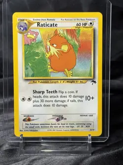 Pokemon TCG Southern Islands Raticate Card 6/18 Lightly Played - Image 2