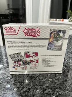 Pokemon TCG Scarlet & Violet White Flare ETB Elite Trainer Box - Sealed - Image 2