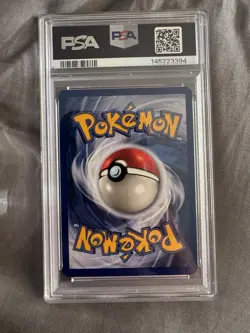 1999 Pokemon TCG Fossil 1st Edition Haunter Holo PSA 8 - Image 2