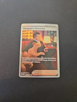 Giovanni's Charisma 204/165 Sv: Scarlet & Violet 151 Holo - Image 1