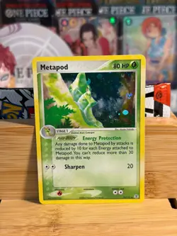 METAPOD 39/112 FireRed & LeafGreen Uncommon Reverse Holo Pokemon TCG LP - Image 1