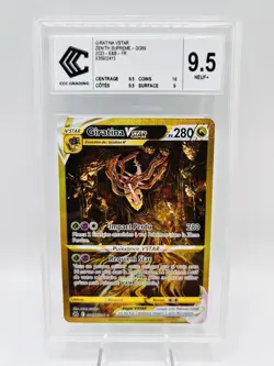 CCC 9,5 Giratina Vstar gg69/gg70 Carte Pokemon Fr Zenith Supreme - Image 2