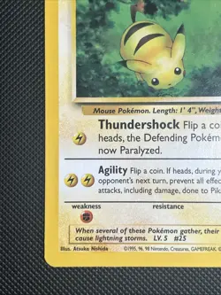 2000 Pokemon Pikachu Black Star Promo 27 - WOTC - Image 4