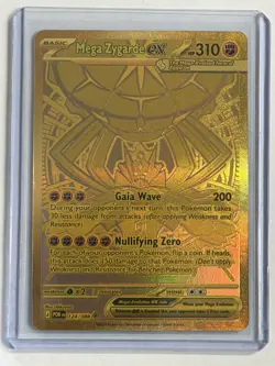 Pokemon - Perfect Order Mega Zygarde EX 124/088 Mega Hyper Rare - Image 1