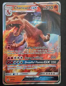 Charizard GX - NM SM195 - Holo Promo Sun & Moon - Pokemon - Image 1