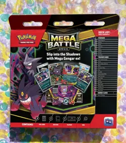 Pokemon Mega Battle Deck Mega Gengar EX Gengar Haunter English - Image 2
