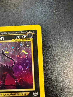 Pokemon GERMAN Houndoom (Hundemon) 8/64 Neo Revelation 1st Ed Holo Moderate Play - Image 3