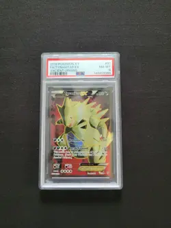 POKEMON TYRANITAR EX ANCIENT ORIGINS FULL ART 91/98 HOLO PSA 8 Near Mint💥💥💥💥 - Image 1