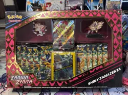 Nintendo Pokemon TCG Crown Zenith Collection Box - 11 Packs Shiny Zamazenta 820650851636 - Image 1