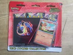 Pokemon TCG Ascended Heroes Charmander Triple Blister Tech Sticker Collection - Image 1