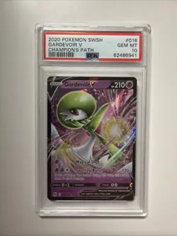 🔥2020 Pokemon #016 SWSH CHAMPION’S PATH /GARDEVOIR V Psa 10 - Image 1