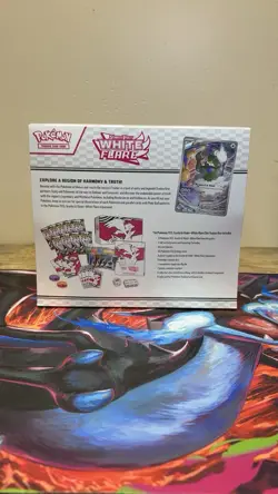 Pokemon Scarlet Violet White Flare ETB Elite Trainer Box Sealed - Image 3