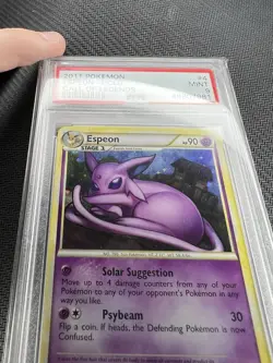 2011 Pokemon Call Of Legends Espeon #4 Holo PSA Mint 9 - Image 2