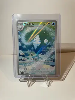 Vanillish - SV: White Flare 112/086 Holofoil NM Pokemon TCG - Image 1