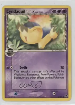Cyndaquil Pokemon EX Dragon Frontiers #45 2006 - Image 1