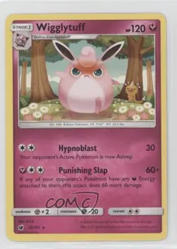 Wigglytuff Pokemon Sun & Moon Crimson Invasion #72 - Image 1