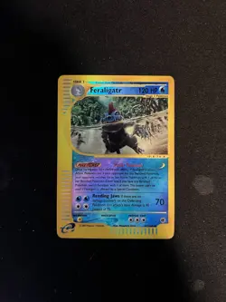 Pokemon Reverse Holo eReader Feraligatr- Expedition- 47/165- LP - Image 1
