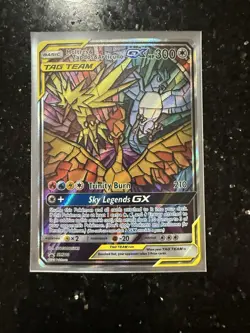 Pokemon Moltres Zapdos Articuno Tag Team GX SM210 TCG Promo - Image 1