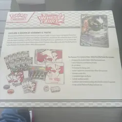 POKEMON TCG: Scarlet & Violet White Flare Elite Trainer Box, Sealed Box is Worn - Image 3