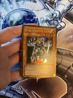 D.D. Warrior Lady #GLD1-EN015 Limited Edition Yu-Gi-Oh VLP (WNU) - Image 2