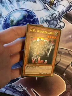 D.D. Warrior Lady #GLD1-EN015 Limited Edition Yu-Gi-Oh VLP (WNU) - Image 3