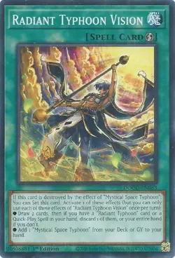 x3 Radiant Typhoon Vision - DOOD-EN063 - Common - 1st Edition Yu-Gi-Oh! M/NM - Image 1