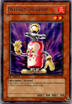 Nitro Synchron - DP08-EN004 - Rare - 1st Edition x1 - Near Mint - Image 1