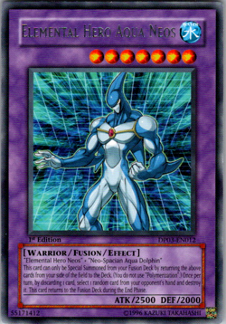 Elemental Hero Aqua Neos - DP03-EN012 - Rare - 1st Edition - Image 1