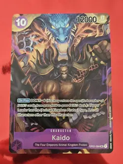One Piece - Kaido OP01-094 - Alternate Art SR - Romance Dawn - English NM - Image 1