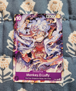 Monkey.D.Luffy P-041 - Starter Deck 18 PURPLE Monkey.D.Luffy Promo - One Piece - Image 1
