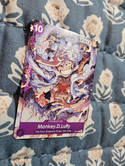Monkey.D.Luffy P-041 - Starter Deck 18 PURPLE Monkey.D.Luffy Promo - One Piece - Image 3