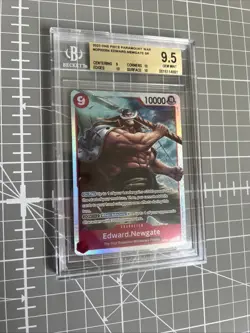 2023 One Piece Op02-Paramount War Edward Newgate BGS 9.5 #004 - Image 1