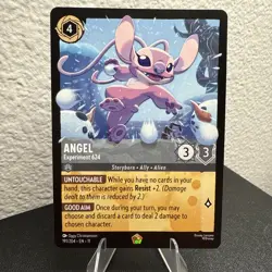 Disney Lorcana Winterspell Angel Experiment 624 191/204 Legendary Non-Foil - Image 1
