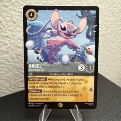 Disney Lorcana Winterspell Angel Experiment 624 191/204 Legendary Non-Foil - Image 2