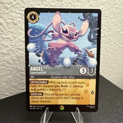 Disney Lorcana Winterspell Angel Experiment 624 191/204 Legendary Non-Foil - Image 4