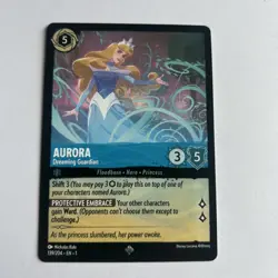 Disney Lorcana Demo Aurora - Dreaming Guardian Card - Rare - Image 1