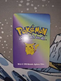 Charizard #6 KFC Pokemon mini card promo 1998 Pokemon TCG WOTC Vintage NM - Image 2