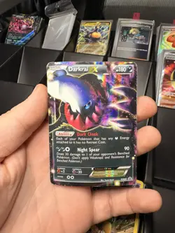 Pokemon Darkrai EX BW46 Black & White Ultra Rare Holo 180 HP Card - Image 1