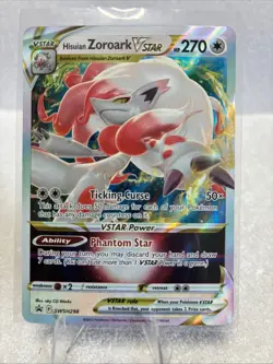 HISUIAN ZOROARK VSTAR SWSH298 LP PROMO HOLO S & S PROMO POKEMON CARD US SELLER ￼ - Image 1
