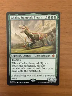 Ghalta, Stampede Tyrant the Lost Caverns of Ixalan Regular Card - Image 1