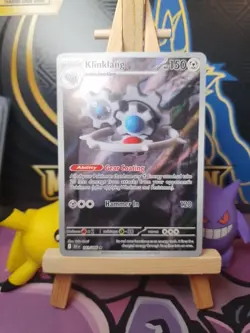 Pokemon TCG Klinklang Black Bolt Full Art Card 141/086 - English - Yuka Morii - Image 1
