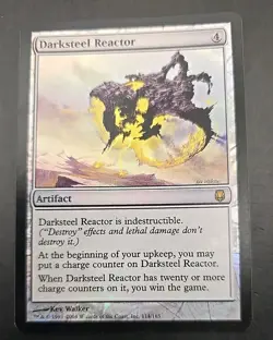 Darksteel Reactor Darksteel MTG Foil Lightly Played - Image 1