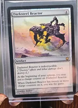 Darksteel Reactor Darksteel MTG Foil Lightly Played - Image 3
