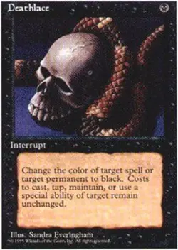 4x Deathlace ~ Lightly Played 4th Edition Fourth MTG Magic x4 4 UltimateMTG Play - Image 1